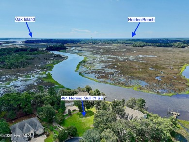 Uncommon riverfront home site in the popular and amenity-rich on Carolina National Golf Club in North Carolina - for sale on GolfHomes.com, golf home, golf lot