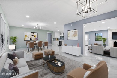 Beautifully updated all brick home nestled on 2.09 acres. 3 Bed on Palm Valley Golf Club in Florida - for sale on GolfHomes.com, golf home, golf lot