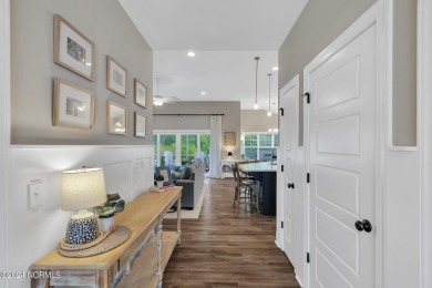 Discover this charming 3-bedroom, 3-bathroom home in the on Olde Point Golf and Country Club in North Carolina - for sale on GolfHomes.com, golf home, golf lot