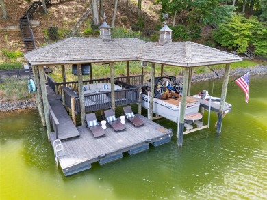 Waterfront on Lake Wylie in Tega Cay, SC. Great Dock Design! on Tega Cay Golf Club in South Carolina - for sale on GolfHomes.com, golf home, golf lot