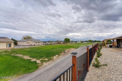 Backing up to the tee green at Hole #2 of The Desert Lakes Golf on  in Nevada - for sale on GolfHomes.com, golf home, golf lot