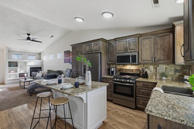 Perfectly positioned along the par-5 10th fairway, this darling on Sky Mountain Golf Course in Utah - for sale on GolfHomes.com, golf home, golf lot