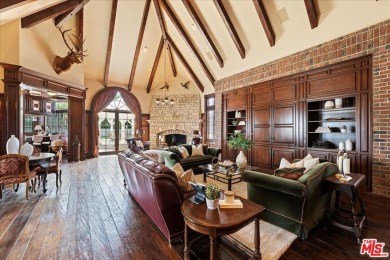 English Tudor Tennis Estate in Tarzana Hills! This stunning on Braemar Country Club in California - for sale on GolfHomes.com, golf home, golf lot