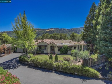 Immerse yourself in beauty! Perched on a 13,860 square foot lot on Orinda Country Club in California - for sale on GolfHomes.com, golf home, golf lot