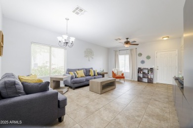 Located in Johnson Ranch community, this stunning two-story home on The Golf Club At Johnson Ranch in Arizona - for sale on GolfHomes.com, golf home, golf lot