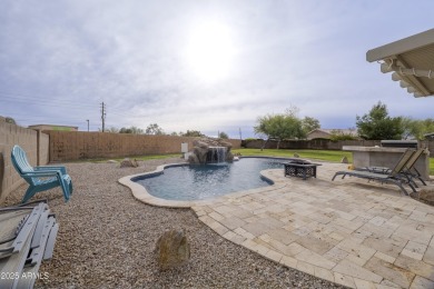 Located in Johnson Ranch community, this stunning two-story home on The Golf Club At Johnson Ranch in Arizona - for sale on GolfHomes.com, golf home, golf lot