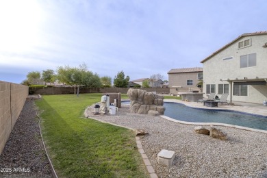 Located in Johnson Ranch community, this stunning two-story home on The Golf Club At Johnson Ranch in Arizona - for sale on GolfHomes.com, golf home, golf lot