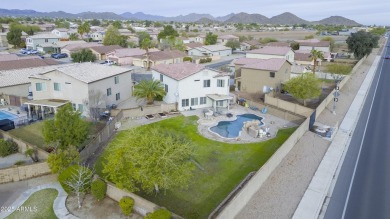 Located in Johnson Ranch community, this stunning two-story home on The Golf Club At Johnson Ranch in Arizona - for sale on GolfHomes.com, golf home, golf lot