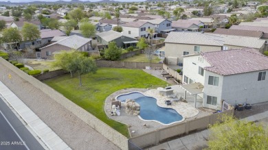 Located in Johnson Ranch community, this stunning two-story home on The Golf Club At Johnson Ranch in Arizona - for sale on GolfHomes.com, golf home, golf lot