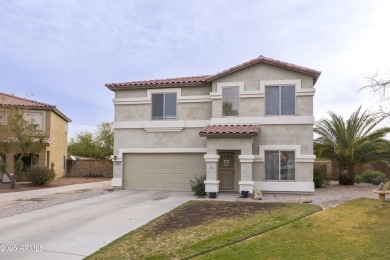 Located in Johnson Ranch community, this stunning two-story home on The Golf Club At Johnson Ranch in Arizona - for sale on GolfHomes.com, golf home, golf lot