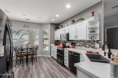 This stunning single-level home awaits you in the desirable on Sunland Springs Golf Course  in Arizona - for sale on GolfHomes.com, golf home, golf lot