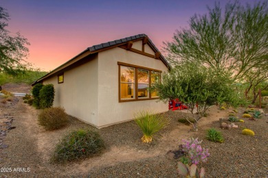 One of a Kind ''Lock  Leave'' home with terraced views of golf on Wickenburg Ranch Golf Course in Arizona - for sale on GolfHomes.com, golf home, golf lot