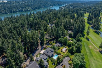 Vacation where you live with this exquisite custom home on Oswego Lake Country Club in Oregon - for sale on GolfHomes.com, golf home, golf lot