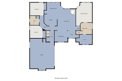 Amazing 3 bedroom, 2 bath, 3 car garage with 1900 square feet on Pecan Plantation Country Club in Texas - for sale on GolfHomes.com, golf home, golf lot