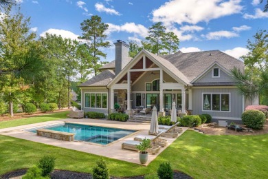 This luxurious LAKE ACCESS custom home is located in the on Reynolds Lake Oconee - The Oconee in Georgia - for sale on GolfHomes.com, golf home, golf lot