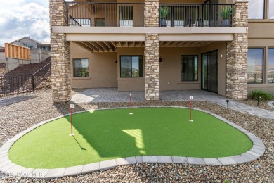 NEW HOME!!!!  2025 - MOVE_IN READY. Beautiful backyard landscape on Prescott Lakes Golf and Country Club in Arizona - for sale on GolfHomes.com, golf home, golf lot