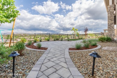 NEW HOME!!!!  2025 - MOVE_IN READY. Beautiful backyard landscape on Prescott Lakes Golf and Country Club in Arizona - for sale on GolfHomes.com, golf home, golf lot