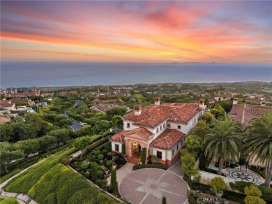 Indulge in elegant coastal living at this opulent ocean-view on Pelican Hill Golf Club in California - for sale on GolfHomes.com, golf home, golf lot