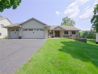 Discover luxurious living in this stunning 5-bedroom, 4-bathroom on Geneva Golf Club in Minnesota - for sale on GolfHomes.com, golf home, golf lot