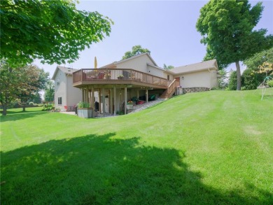 Discover luxurious living in this stunning 5-bedroom, 4-bathroom on Geneva Golf Club in Minnesota - for sale on GolfHomes.com, golf home, golf lot