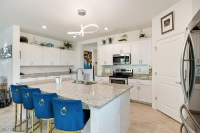 Live the Florida lifestyle in this stunning 3-bedroom + den on Sabal Trace Golf and Country Club in Florida - for sale on GolfHomes.com, golf home, golf lot