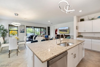 Live the Florida lifestyle in this stunning 3-bedroom + den on Sabal Trace Golf and Country Club in Florida - for sale on GolfHomes.com, golf home, golf lot