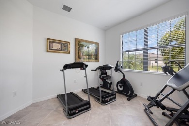 Live the Florida lifestyle in this stunning 3-bedroom + den on Sabal Trace Golf and Country Club in Florida - for sale on GolfHomes.com, golf home, golf lot