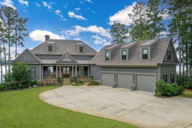 Discover unparalleled luxury with this exceptional lakefront on Reynolds Lake Oconee - The Oconee in Georgia - for sale on GolfHomes.com, golf home, golf lot