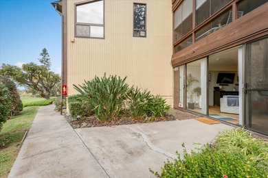 Beautifully furnished ground-floor corner unit located directly on Waikoloa Village Golf Club in Hawaii - for sale on GolfHomes.com, golf home, golf lot