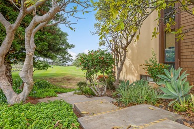 Beautifully furnished ground-floor corner unit located directly on Waikoloa Village Golf Club in Hawaii - for sale on GolfHomes.com, golf home, golf lot