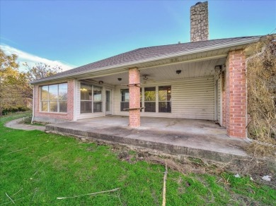 Acreage? YUP! Home is nestled on a cul de sac with over an acre on Eagle Mountain Country Club  in Texas - for sale on GolfHomes.com, golf home, golf lot