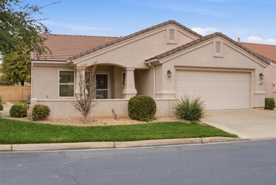 Enjoy easy desert living in this delightful 2-bedroom, 2-bath on Sunriver Golf Club in Utah - for sale on GolfHomes.com, golf home, golf lot