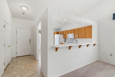 Enjoy easy desert living in this delightful 2-bedroom, 2-bath on Sunriver Golf Club in Utah - for sale on GolfHomes.com, golf home, golf lot