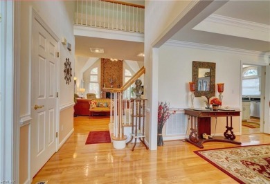 Get ready to enjoy this gorgeous two-story home with primary on Greenbrier Country Club in Virginia - for sale on GolfHomes.com, golf home, golf lot