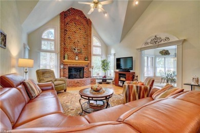 Get ready to enjoy this gorgeous two-story home with primary on Greenbrier Country Club in Virginia - for sale on GolfHomes.com, golf home, golf lot