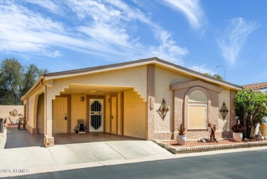Fully furnished POPULAR PEBBLE BEACH Villa model in SUNBIRD GOLF on SunBird Golf Club in Arizona - for sale on GolfHomes.com, golf home, golf lot