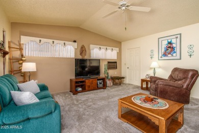 Fully furnished POPULAR PEBBLE BEACH Villa model in SUNBIRD GOLF on SunBird Golf Club in Arizona - for sale on GolfHomes.com, golf home, golf lot