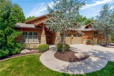 Spectacular Rev. 1.5 sty. masterfully built by Bruce Rieke sets on Shadow Glen Golf Club in Kansas - for sale on GolfHomes.com, golf home, golf lot