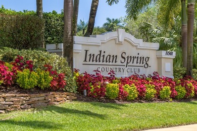 Golf-course living in gated Hampton Fairways at Indian Spring! on Indian Spring Golf and Country Club in Florida - for sale on GolfHomes.com, golf home, golf lot