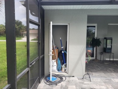 As you enter this 3 bedroom,  2 &1/2 bath, 3 car garage, canal on Rotonda Golf and Country Club - Long Marsh  in Florida - for sale on GolfHomes.com, golf home, golf lot
