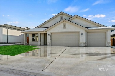 The Rockridge Bonus by Berkeley Building Co. elevates the on Falcon Crest Golf Club in Idaho - for sale on GolfHomes.com, golf home, golf lot