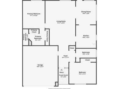 Welcome home to this light and airy 2 bedroom/2 bathroom corner on Mainlands Golf Club in Florida - for sale on GolfHomes.com, golf home, golf lot