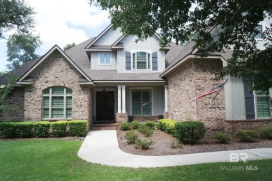 This beautiful southern living  home overlooks the 5th hole on on Peninsula Golf and Racquet Club in Alabama - for sale on GolfHomes.com, golf home, golf lot