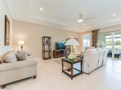 This gorgeous Florencia design, built by WCI, Pelican Preserve's on Pelican Preserve Golf Club in Florida - for sale on GolfHomes.com, golf home, golf lot