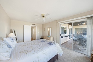 Ground-floor, single-story condo with two patios and stunning on London Bridge Golf Course in Arizona - for sale on GolfHomes.com, golf home, golf lot