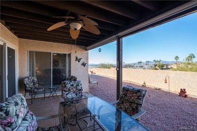 Ground-floor, single-story condo with two patios and stunning on London Bridge Golf Course in Arizona - for sale on GolfHomes.com, golf home, golf lot