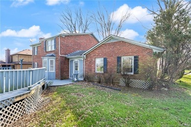 Situated on the 16th hole of Elk Run Golf Course, this spacious on Jeffersonville Elks Golf Club in Indiana - for sale on GolfHomes.com, golf home, golf lot