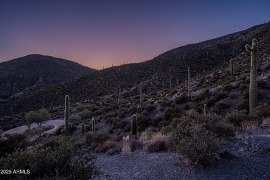 Continental Mountain is the backyard for this extraordinary on Desert Mountain Golf Club - Renegade Course in Arizona - for sale on GolfHomes.com, golf home, golf lot
