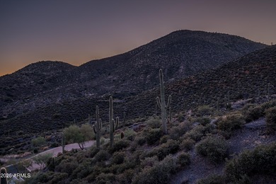 Continental Mountain is the backyard for this extraordinary on Desert Mountain Golf Club - Renegade Course in Arizona - for sale on GolfHomes.com, golf home, golf lot