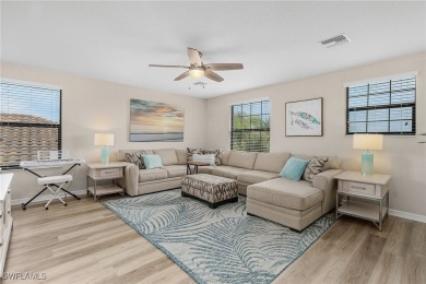 Your Florida oasis is ready! This TURNKEY fully-furnished home on Old Corkscrew Golf Club in Florida - for sale on GolfHomes.com, golf home, golf lot